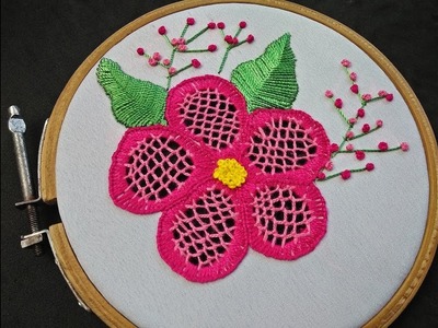 Hand Embroidery - Cut Work Embroidery