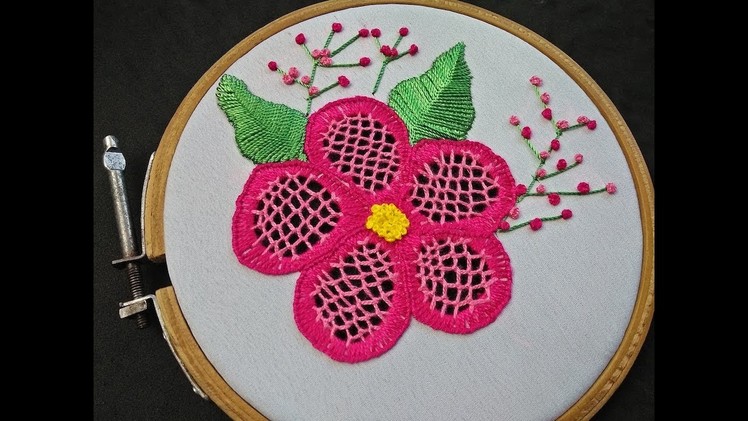 Hand Embroidery - Cut Work Embroidery