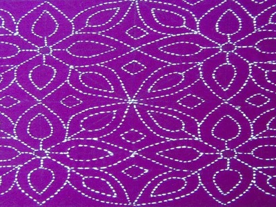 Hand Embroidery; Nakshi Kantha Drawing and Embroidery, নকশী কাঁথা সেলাই