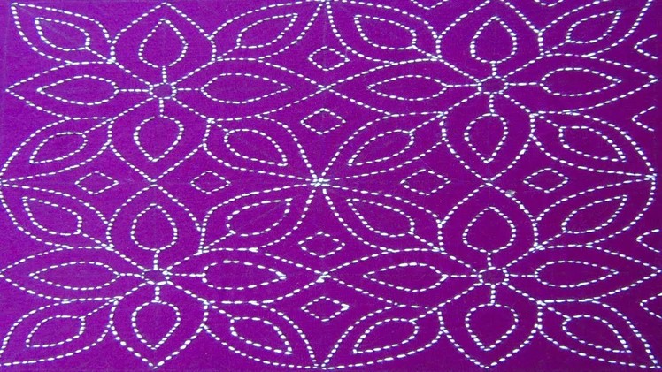 Hand Embroidery; Nakshi Kantha Drawing and Embroidery, নকশী কাঁথা সেলাই
