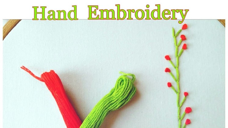Hand Embroidery || Needle work || Thread work || Embroidery Design || sweetshanu