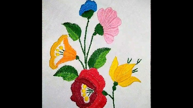 Hand Embroidery - Romanian Stitch