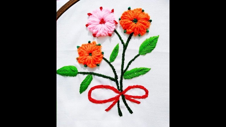 Hand Embroidery Trick seeing hack wood pencil and simple hand embroidery designs