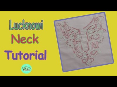 Handwork.Hand embroidery.Lucknowi embroideryChikankari Embroidery#127