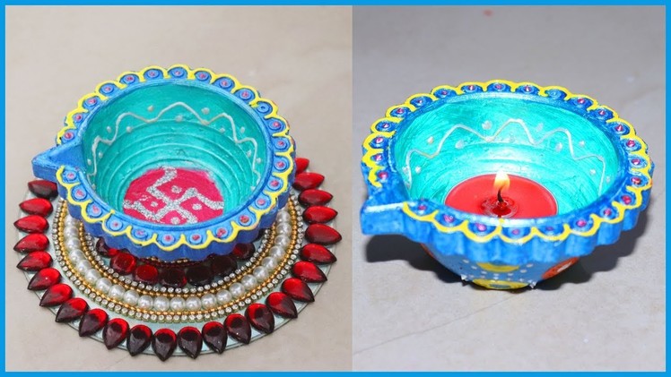 How to Decorate Diya for Diwali | Diya. Panti Decoration | DIY Diwali Decoration Ideas