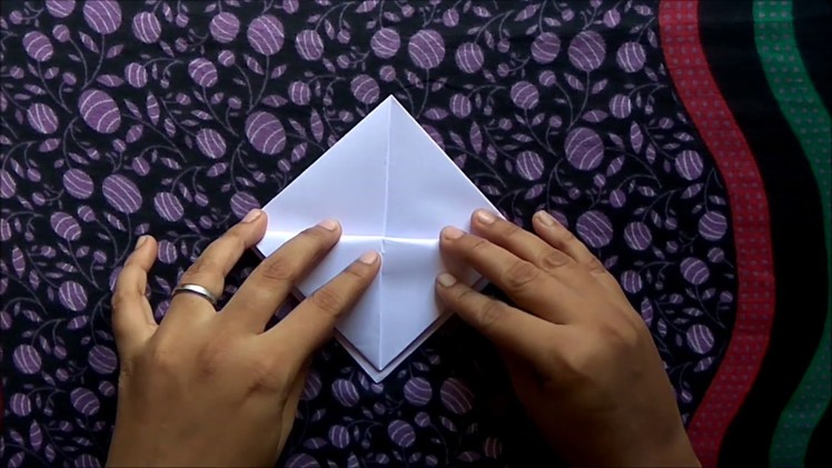 How to make a paper boat (in tamil)