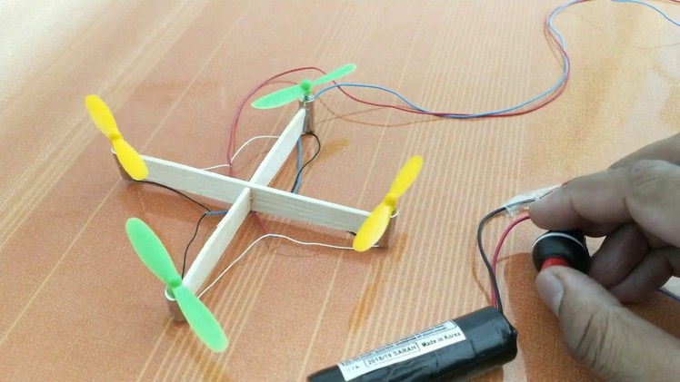 How to make Simple DIY Drone at home - Latest Science Project