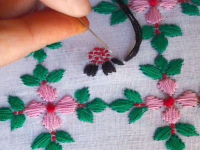 How to stitch nokshi kantha #7| hand embroidery mekhela chadar| nokshi katha selai tutorial
