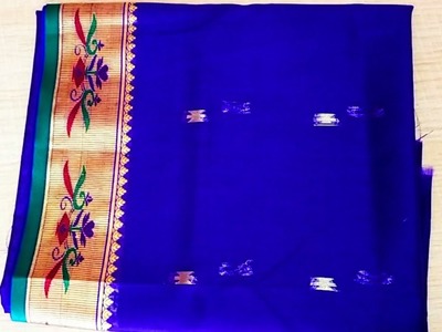 Paithani blouse back neck design cutting &.stitching easy patchwork blouse design cutting &stitching
