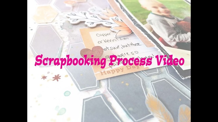 Scrapbooking Process #191- "Love This Chick" for Hip Kit Club