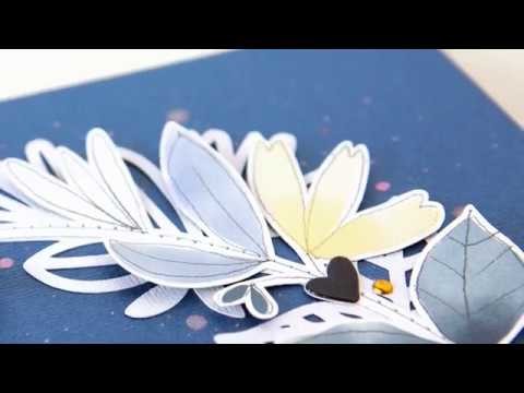 Smile, scrapbooking process video for Hip Kit Club | Jung AhSang