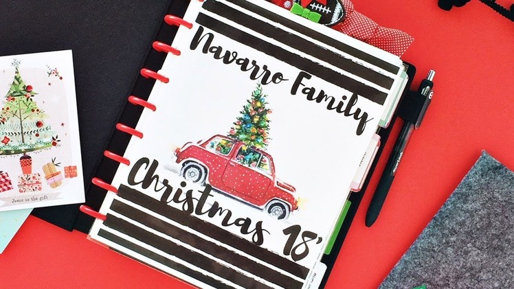 2018 Holiday Planner Setup | HAPPY PLANNER