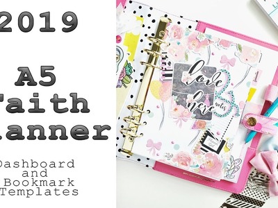 2019 Faith Planner | Dashboard, Bookmark and Mini album Deco