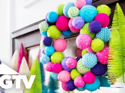 3 DIY Foam Ball Wreaths - HGTV Happy