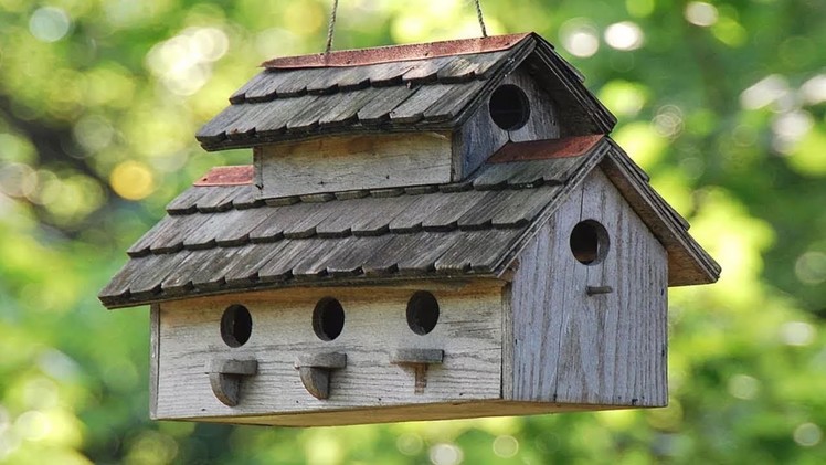 30 Amazing DIY Ideas To Build a BirdHouse