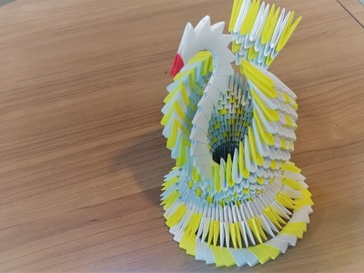 3D Origami Swan