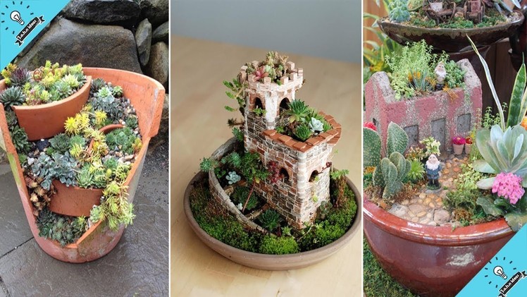 80+ DIY Succulent Fairy Garden Ideas | DIY Garden