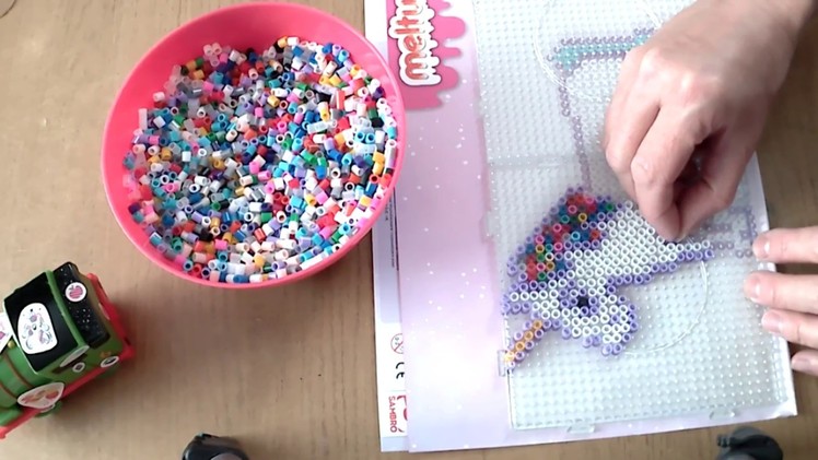 Building a Meltums Hama Perler Ironing Bead Unicorn