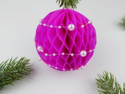 Christmas tree ornament ball DIY Xmas Baumschmuck Weihnachten Kugel