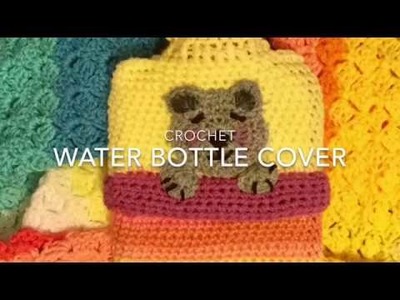 Crochet Water Bottle Cover