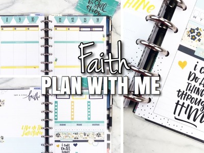 First FAITH Plan With Me Using FAITH WARRIOR Planner | At Home With Quita