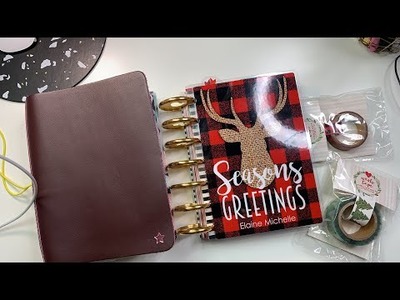 Foxy Meets Mini Happy Planner : Holiday Set Up with Me