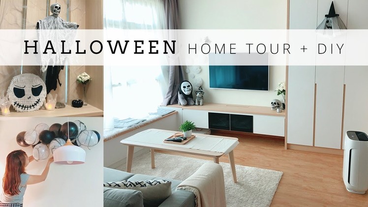 Halloween Home Tour 2018 + Silly DIY Projects (HDB Flat)