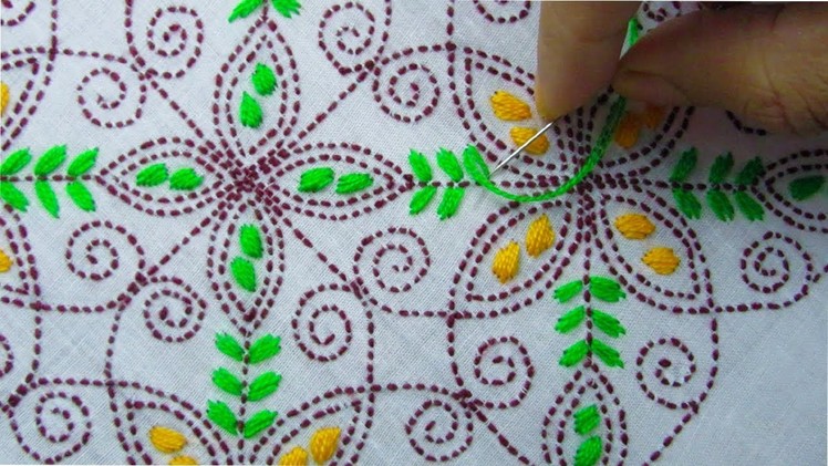 Hand Embroidery, Phulkari Kamij.Dupatta.Chadar Embroidery Design, Phulkari Orna