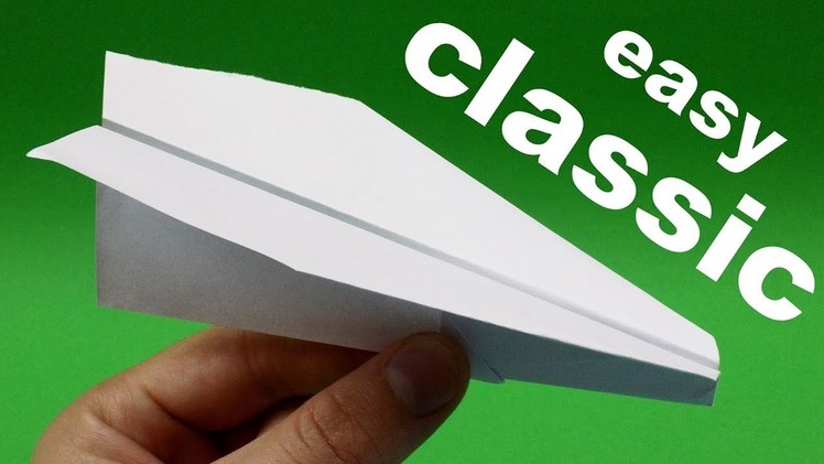 How to make a Easy Paper Airplane that Flies Far
