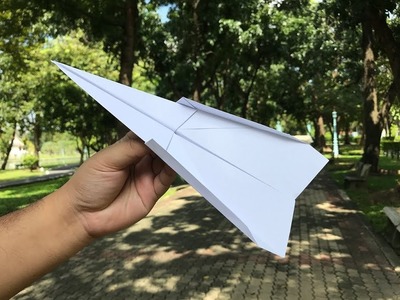 How to make a paper airplane that flies far #12