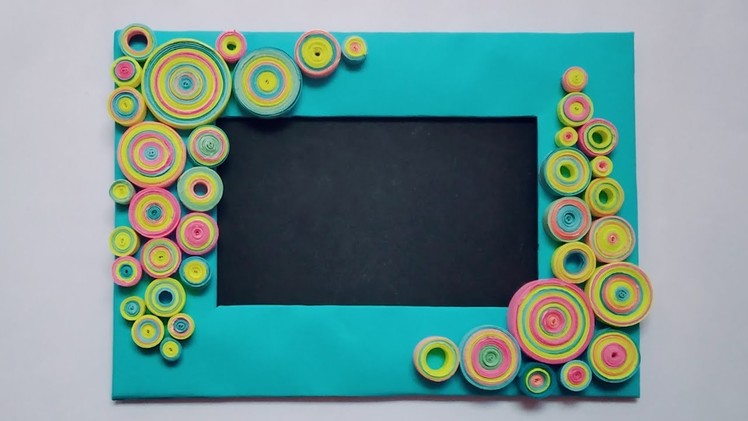 How To Make DIY Photo Frame | Quilling Craft | Craft Nifty Creation