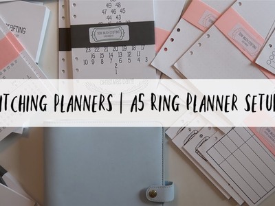 NEW PLANNER SETUP | SEW MUCH CRAFTING INSERTS