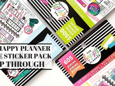 NEW STICKERS from The Happy Planner® Flip Through | Plans by Rochelle