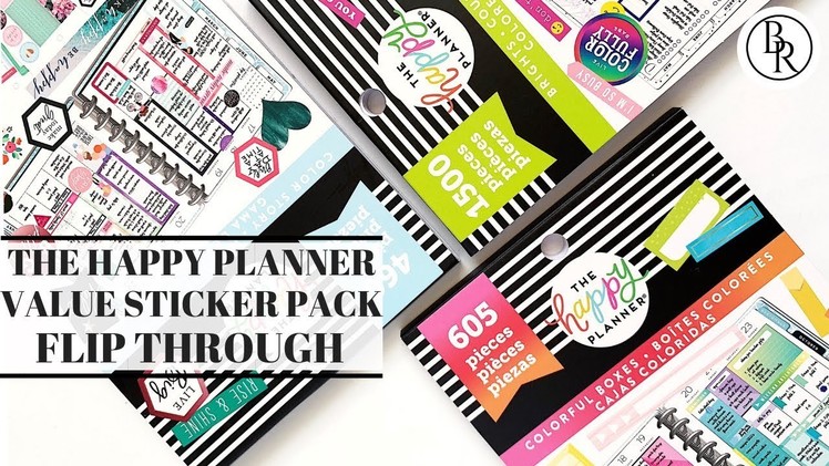 NEW STICKERS from The Happy Planner® Flip Through | Plans by Rochelle