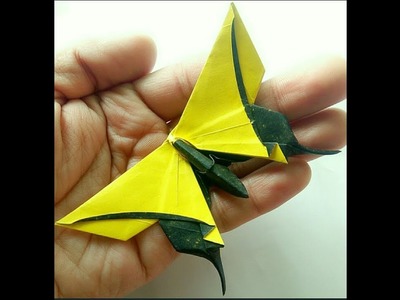 ORIGAMI BUTTERFLY FOR VOG TUTORIAL (Michael Lafosse)