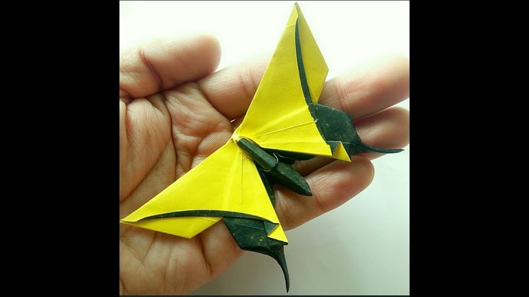 ORIGAMI BUTTERFLY FOR VOG TUTORIAL (Michael Lafosse)