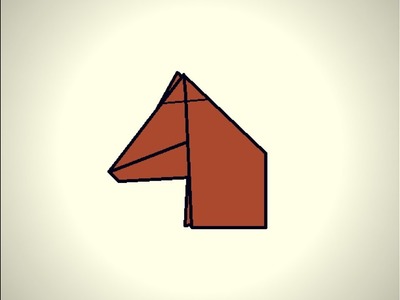 Origami Horse Head (Lukáš Holeček)