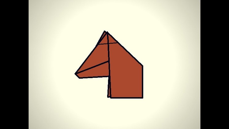 Origami Horse Head (Lukáš Holeček)