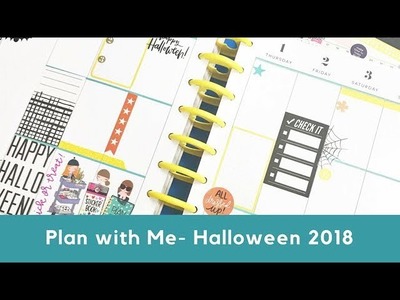Plan with Me- Classic Happy Planner- October 28-November 4