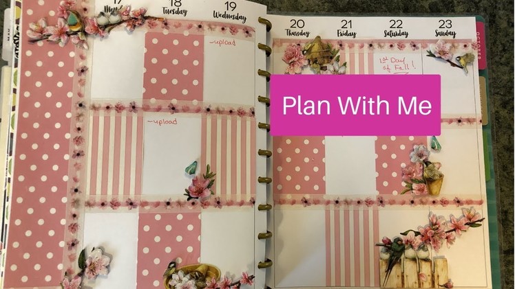 Plan With Me | Dollar Tree Stickers | Happy Planner
