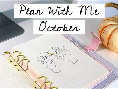 Plan With Me | October 2018 Bullet Journal Setup (NEW PLANNER)