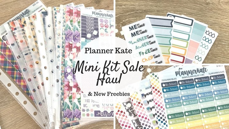 Planner Kate Haul | Mini Kit Sale & Others |