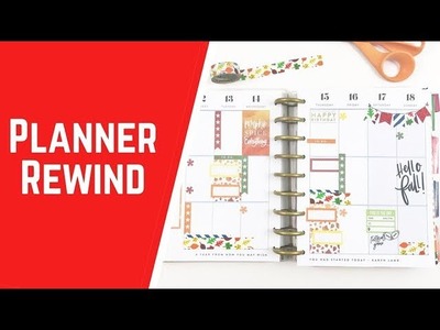 Planner Rewind- Recreating an Old Spread with Current Style!