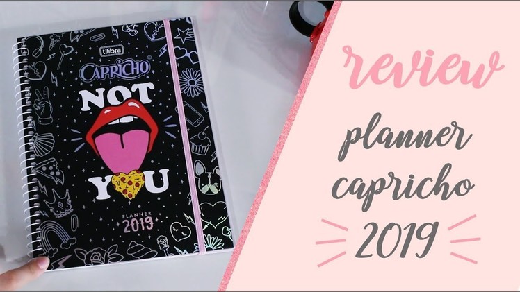 REVIEW PLANNER DA CAPRICHO 2019