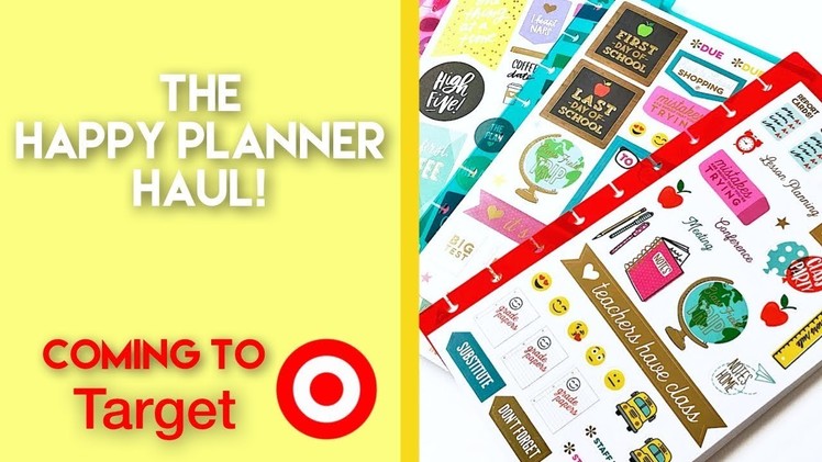 The Happy Planner at Target | Stickers