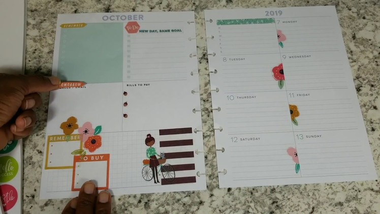 The Happy Planner - Dashboard Layout - Super Mom - Plan With Me #2