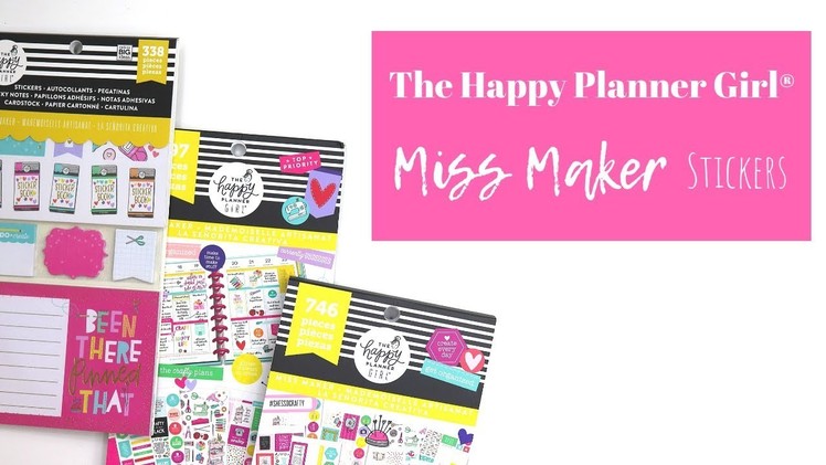The Happy Planner® Girl | Miss Maker STICKERS