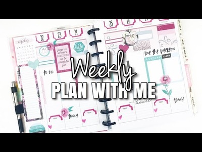 Weekly Plan With Me! | Classic Size Happy Planner | October 22nd - 28th | At Home With Quita