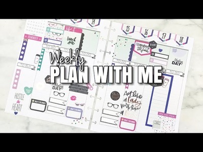 Weekly Plan With Me | Nov 12th - 18th | CLASSIC VERTICAL Happy Planner | At Home With Quita