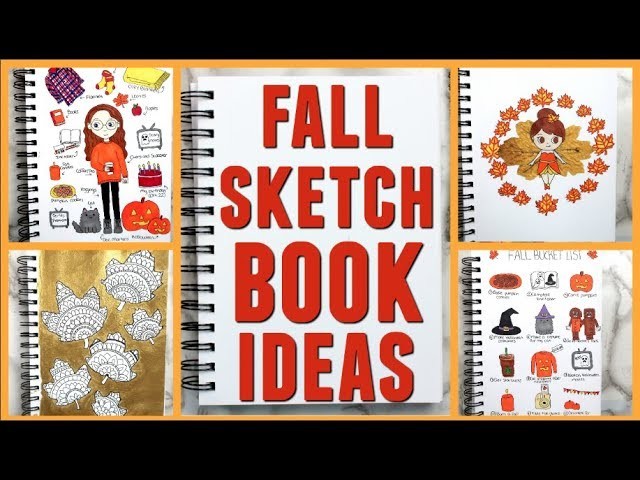5 Ways to Fill Your Sketchbook: Fall Edition!